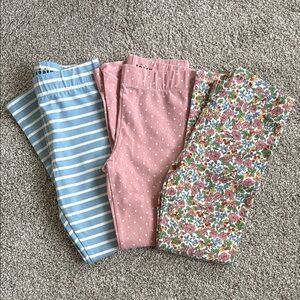 Mini Boden Set of 3 Leggings Girls 8-9 Years